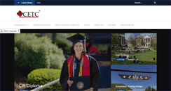 Desktop Screenshot of cetc.com.tr